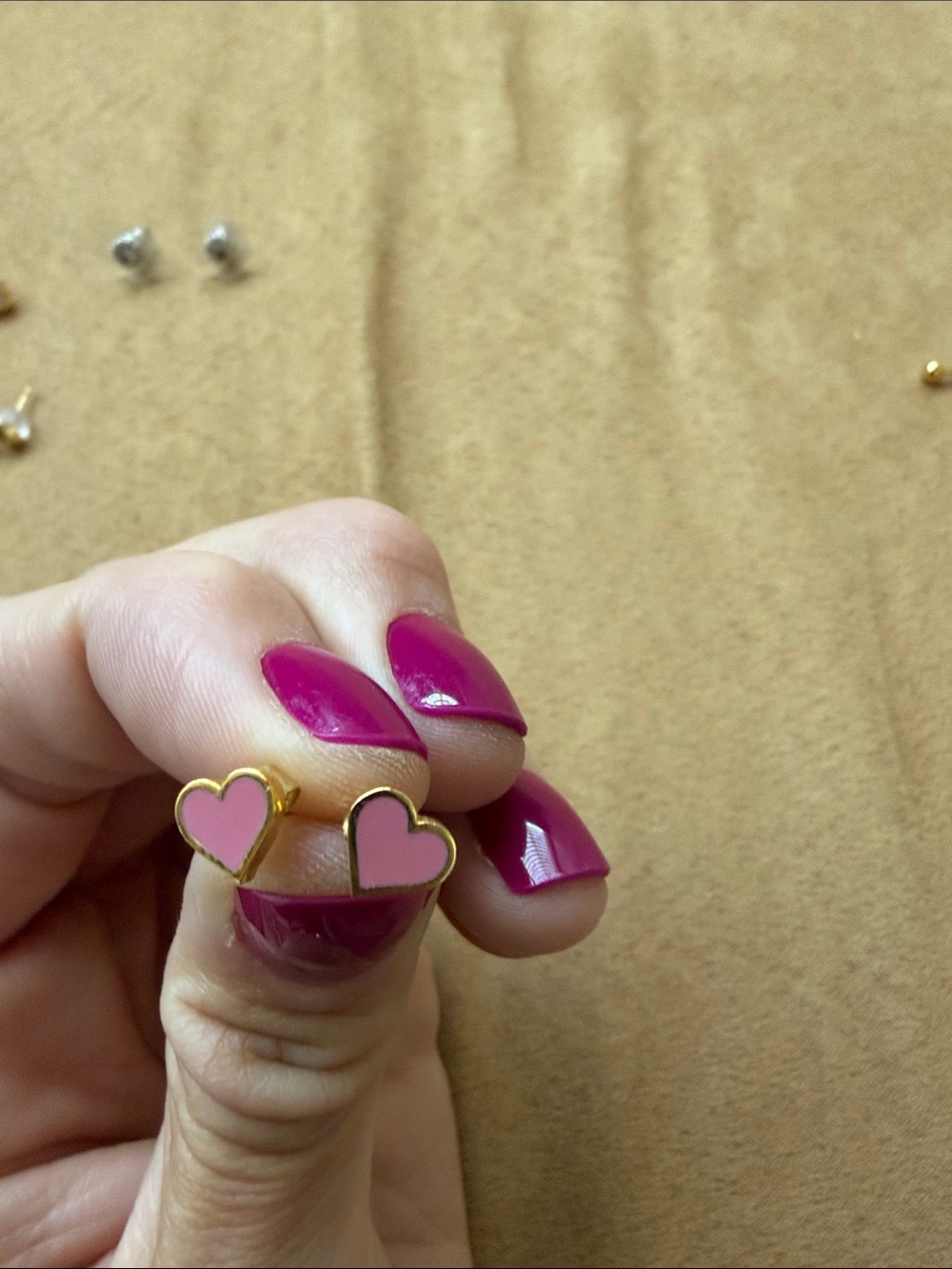 Set of 5 Stud Earrings - Picture 3 of 6